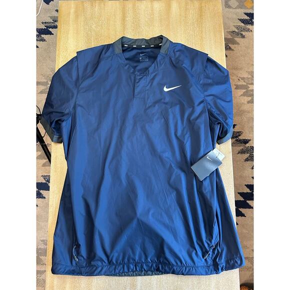 NWT Nike Baseball Short Sleeve Windshirt - Picture 1 of 4